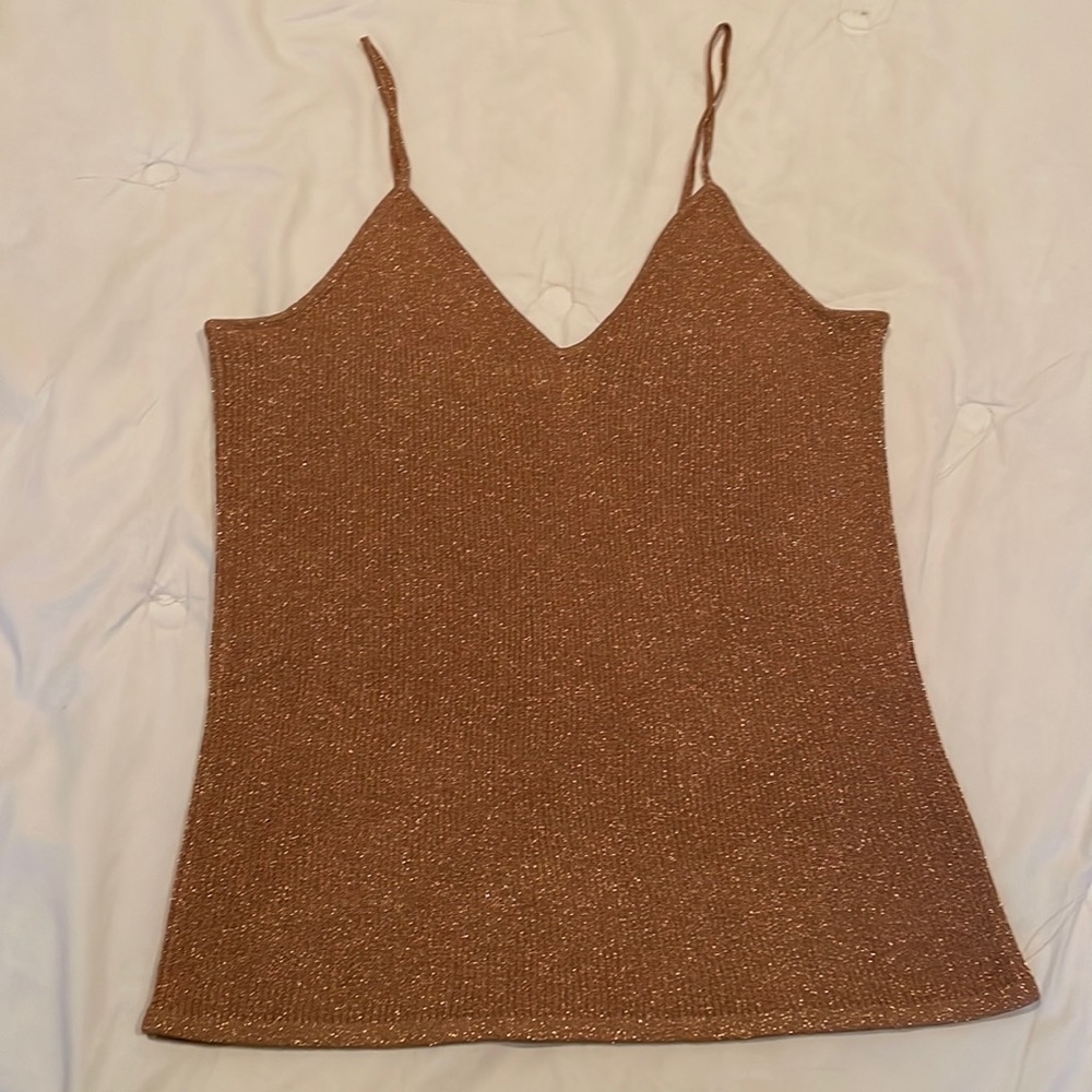 H&M metallic tank